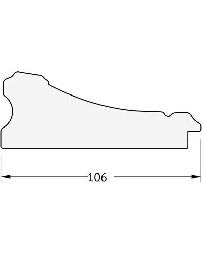 Зеркало Evoform Exclusive-G 77х60 BY 4037 с гравировкой в багетной раме - Барокко серебро 106 мм