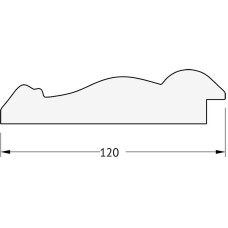 Зеркало Evoform Exclusive-G 80х62 BY 4042 с гравировкой в багетной раме - Состаренная бронза с орнаментом 120 мм