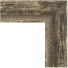 Зеркало Evoform Exclusive-G 86х63 BY 4092 с гравировкой в багетной раме - Старое дерево с плетением 70 мм