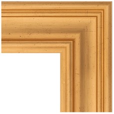 Зеркало Evoform Exclusive-G 124х99 BY 4374 с гравировкой в багетной раме - Травленое золото 99 мм