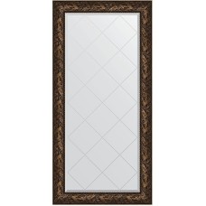 Зеркало Evoform Exclusive-G 161х79 BY 4287 с гравировкой в багетной раме - Византия бронза 99 мм