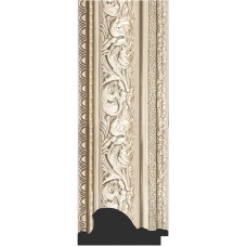 Зеркало Evoform Exclusive-G 162х80 BY 4297 с гравировкой в багетной раме - Виньетка серебро 109 мм