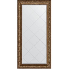 Зеркало Evoform Exclusive-G 162х80 BY 4298 с гравировкой в багетной раме - Виньетка состаренная бронза 109 мм