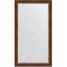 Зеркало Evoform Exclusive-G 171х96 BY 4406 с гравировкой в багетной раме - Римская бронза 88 мм