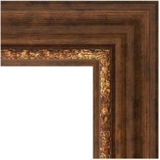 Зеркало Evoform Exclusive-G 171х96 BY 4406 с гравировкой в багетной раме - Римская бронза 88 мм