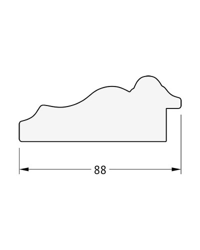 Зеркало Evoform Exclusive-G 171х96 BY 4406 с гравировкой в багетной раме - Римская бронза 88 мм