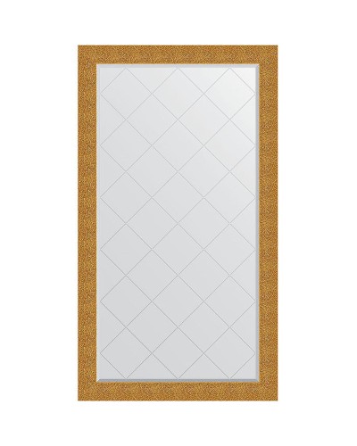 Зеркало Evoform Exclusive-G 171х96 BY 4409 с гравировкой в багетной раме - Чеканка золотая 90 мм