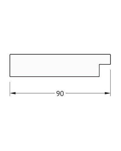 Зеркало Evoform Exclusive-G 171х96 BY 4409 с гравировкой в багетной раме - Чеканка золотая 90 мм