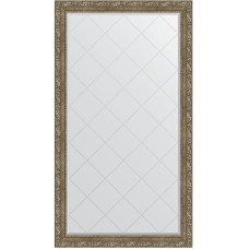 Зеркало Evoform Exclusive-G 170х95 BY 4403 с гравировкой в багетной раме - Виньетка античная латунь 85 мм