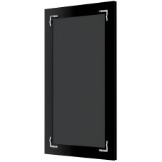 Зеркало Evoform Exclusive-G 85х85 BY 4315 с гравировкой в багетной раме - Виньетка античное серебро 85 мм