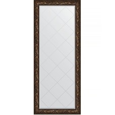 Зеркало Evoform Exclusive-G Floor 203х84 BY 6326 с гравировкой в багетной раме - Византия бронза 99 мм