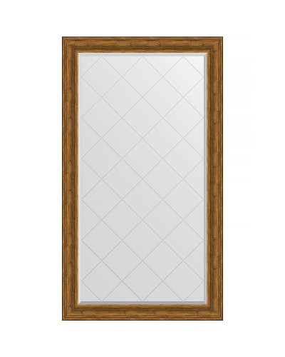 Зеркало Evoform Exclusive-G 174х99 BY 4419 с гравировкой в багетной раме - Травленая бронза 99 мм