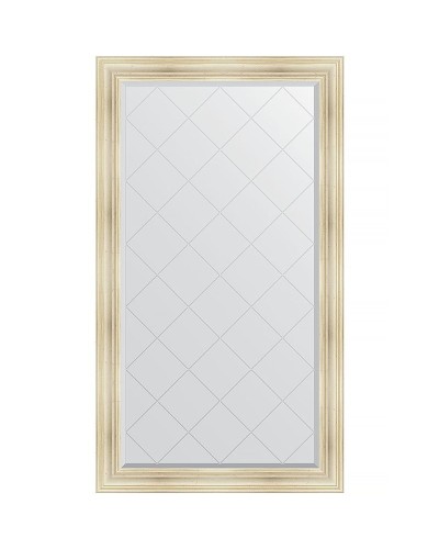 Зеркало Evoform Exclusive-G 174х99 BY 4418 с гравировкой в багетной раме - Травленое серебро 99 мм