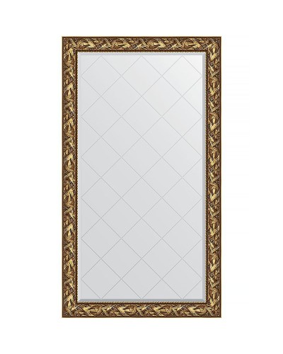 Зеркало Evoform Exclusive-G 173х98 BY 4414 с гравировкой в багетной раме - Византия золото 99 мм