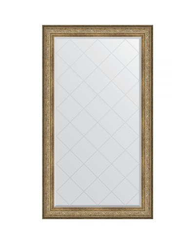 Зеркало Evoform Exclusive-G 175х100 BY 4425 с гравировкой в багетной раме - Виньетка античная бронза 109 мм