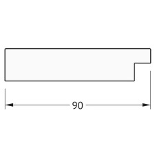 Зеркало Evoform Exclusive-G 89х66 BY 4108 с гравировкой в багетной раме - Чеканка золотая 90 мм