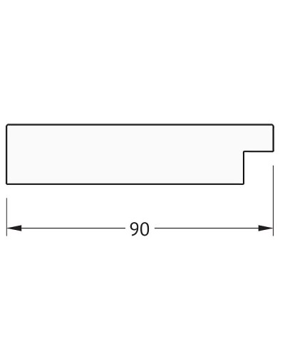Зеркало Evoform Exclusive-G 89х66 BY 4107 с гравировкой в багетной раме - Золотые дюны 90 мм