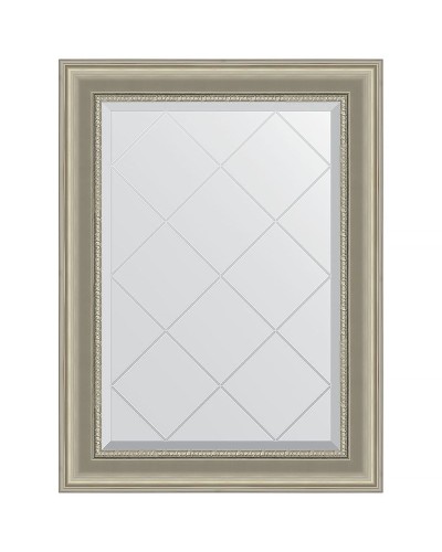 Зеркало Evoform Exclusive-G 89х66 BY 4106 с гравировкой в багетной раме - Хамелеон 88 мм