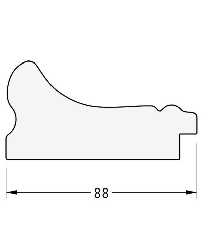 Зеркало Evoform Exclusive-G 89х66 BY 4106 с гравировкой в багетной раме - Хамелеон 88 мм