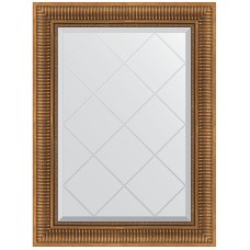 Зеркало Evoform Exclusive-G 90х67 BY 4111 с гравировкой в багетной раме - Бронзовый акведук 93 мм