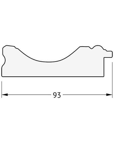 Зеркало Evoform Exclusive-G 90х67 BY 4111 с гравировкой в багетной раме - Бронзовый акведук 93 мм