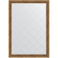 Зеркало Evoform Exclusive-G 189х134 BY 4507 с гравировкой в багетной раме - Вензель бронзовый 101 мм