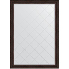Зеркало Evoform Exclusive-G 189х134 BY 4506 с гравировкой в багетной раме - Темный прованс 99 мм