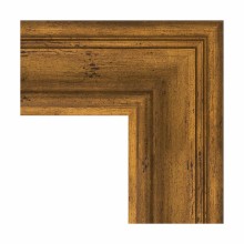 Зеркало Evoform Exclusive-G 189х134 BY 4505 с гравировкой в багетной раме - Травленая бронза 99 мм