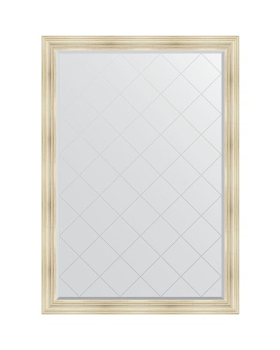 Зеркало Evoform Exclusive-G 189х134 BY 4504 с гравировкой в багетной раме - Травленое серебро 99 мм