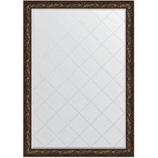 Зеркало Evoform Exclusive-G 188х134 BY 4502 с гравировкой в багетной раме - Византия бронза 99 мм