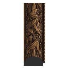 Зеркало Evoform Exclusive-G 188х134 BY 4502 с гравировкой в багетной раме - Византия бронза 99 мм