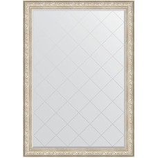 Зеркало Evoform Exclusive-G 190х135 BY 4512 с гравировкой в багетной раме - Виньетка серебро 109 мм