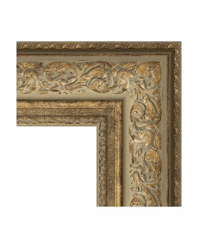 Зеркало Evoform Exclusive-G 190х135 BY 4511 с гравировкой в багетной раме - Виньетка античная бронза 109 мм