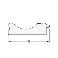 Зеркало Evoform Exclusive-G 187х132 BY 4498 с гравировкой в багетной раме - Бронзовый акведук 93 мм