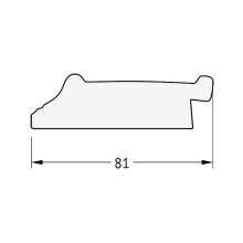 Зеркало Evoform Exclusive-G 169х95 BY 4397 с гравировкой в багетной раме - Черный ардеко 81 мм