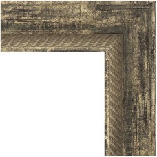 Зеркало Evoform Exclusive-G 168х93 BY 4393 с гравировкой в багетной раме - Старое дерево с плетением 70 мм
