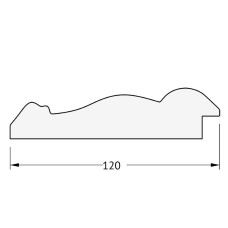 Зеркало Evoform Exclusive-G 92х92 BY 4343 с гравировкой в багетной раме - Состаренная бронза с орнаментом 120 мм