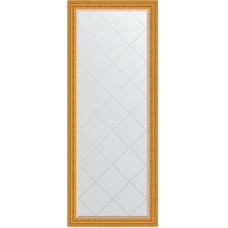 Зеркало Evoform Exclusive-G Floor 199х80 BY 6309 с гравировкой в багетной раме - Сусальное золото 80 мм