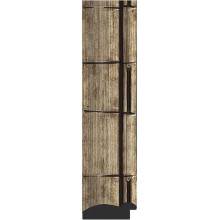 Зеркало Evoform Exclusive-G Floor 198х78 BY 6307 с гравировкой в багетной раме - Серебряный бамбук 73 мм