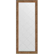 Зеркало Evoform Exclusive-G Floor 200х80 BY 6312 с гравировкой в багетной раме - Виньетка бронзовая 85 мм