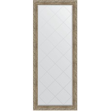 Зеркало Evoform Exclusive-G Floor 200х80 BY 6313 с гравировкой в багетной раме - Виньетка античное серебро 85 мм