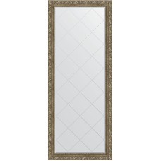 Зеркало Evoform Exclusive-G Floor 200х80 BY 6315 с гравировкой в багетной раме - Виньетка античная латунь 85 мм
