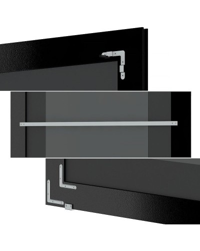 Зеркало Evoform Exclusive-G Floor 200х110 BY 6352 с гравировкой в багетной раме - Виньетка бронзовая 85 мм