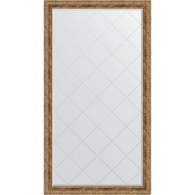 Зеркало Evoform Exclusive-G Floor 200х110 BY 6354 с гравировкой в багетной раме - Виньетка античная бронза 85 мм
