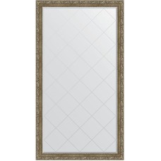 Зеркало Evoform Exclusive-G Floor 200х110 BY 6355 с гравировкой в багетной раме - Виньетка античная латунь 85 мм
