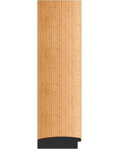 Зеркало Evoform Exclusive-G Floor 201х111 BY 6356 с гравировкой в багетной раме - Травленое золото 87 мм