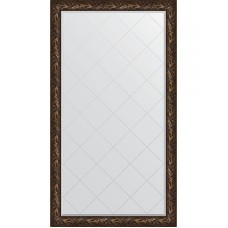 Зеркало Evoform Exclusive-G Floor 203х114 BY 6366 с гравировкой в багетной раме - Византия бронза 99 мм