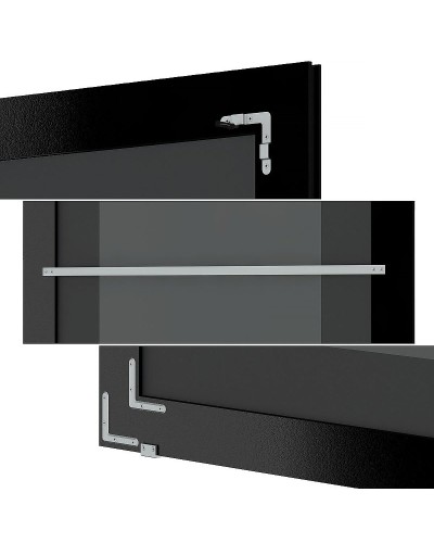 Зеркало Evoform Exclusive-G Floor 203х114 BY 6365 с гравировкой в багетной раме - Византия серебро 99 мм