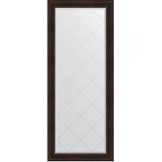 Зеркало Evoform Exclusive-G Floor 204х84 BY 6330 с гравировкой в багетной раме - Темный прованс 99 мм