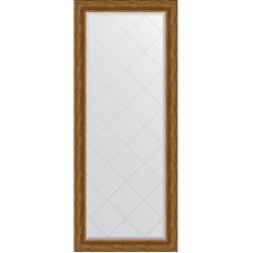 Зеркало Evoform Exclusive-G Floor 204х84 BY 6329 с гравировкой в багетной раме - Травленая бронза 99 мм